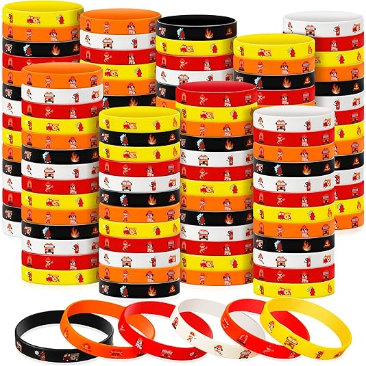 Firefighter Silicone Bracelets (35)
