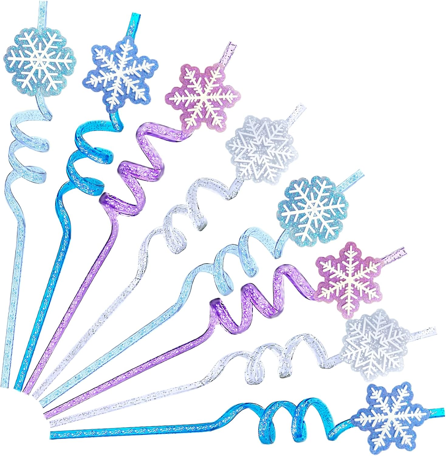 Frozen Reusable Straws (24)