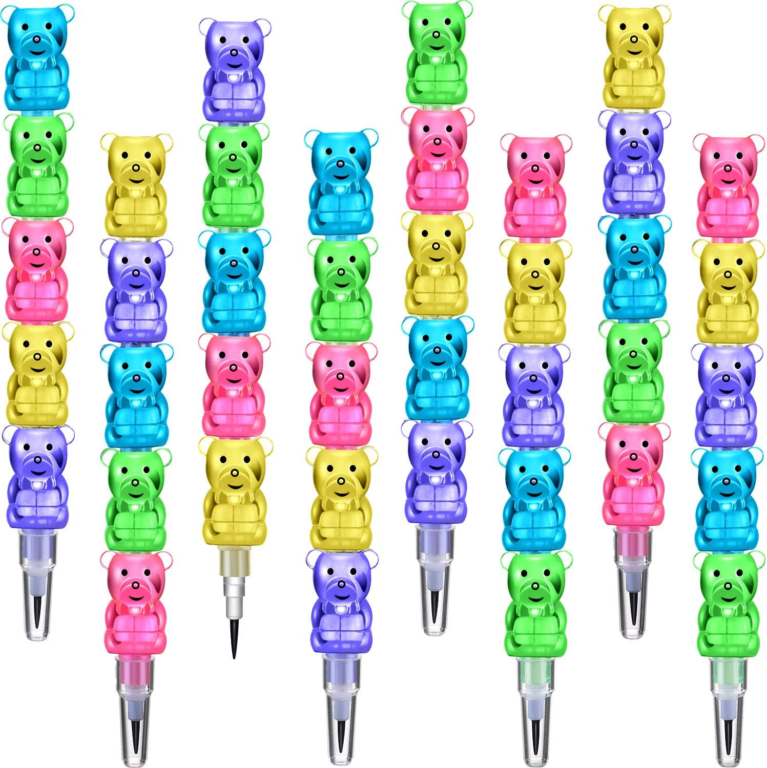 Gummy Bear Stacking Pencils (30)