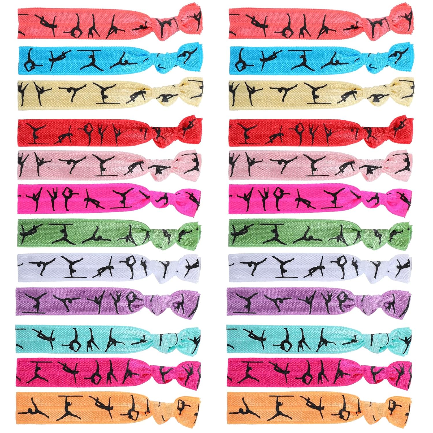 Gymnastics Hair Ties (24)