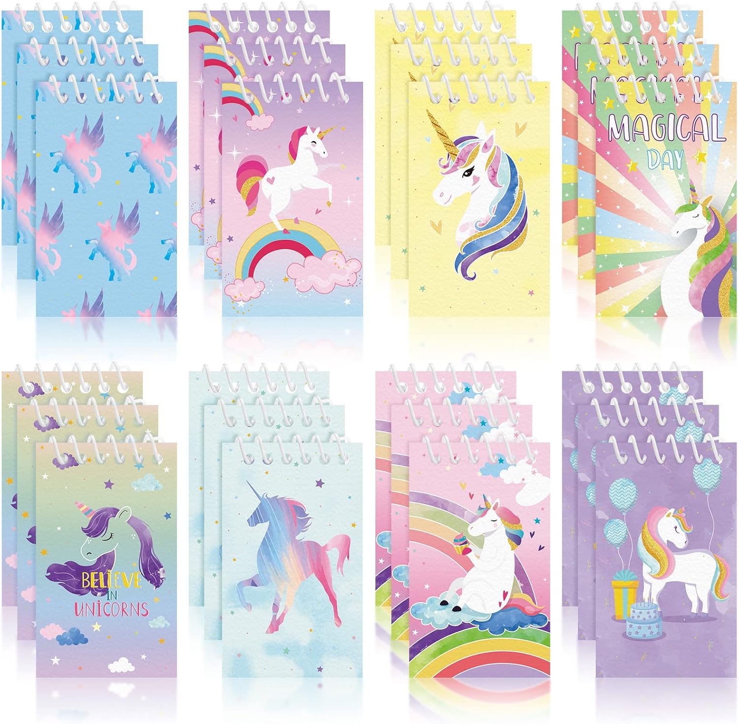Unicorn Mini Notebooks (24)